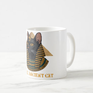 Bastet Ancient Egyptian Cat Goddess Vintage Art Coffee Mug