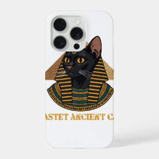 Bastet Ancient Egyptian Cat Goddess Vintage Art iPhone 15 Pro Case