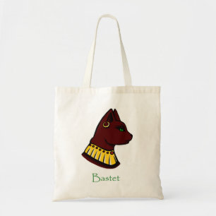 Bastet - Ancient Egyptian Goddess Tote (Named) Bag
