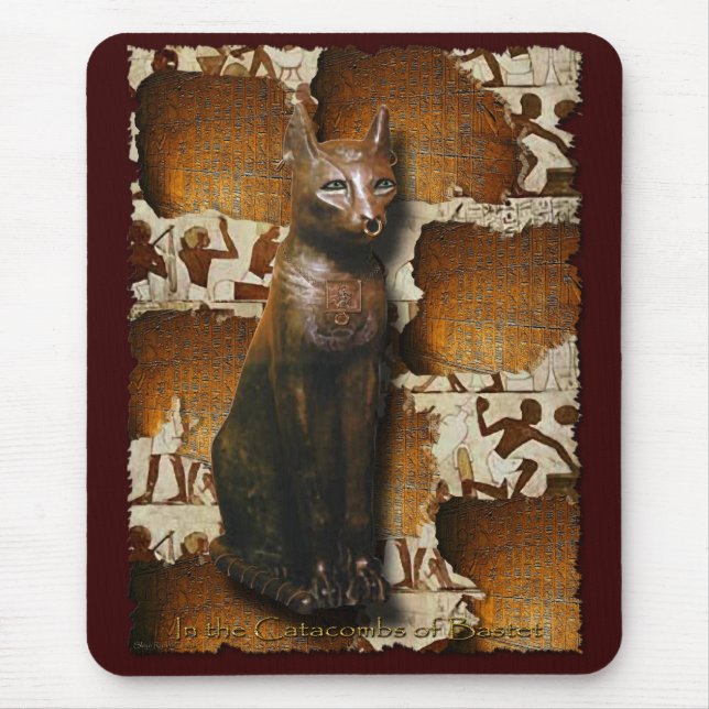 Bastet CAT LOVER Mousepad (Front)
