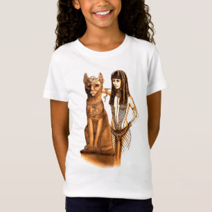 Bastet, Egyptian cat goddess T-Shirt
