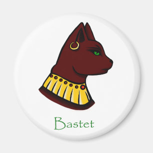 Bastet - Egyptian goddess magnet