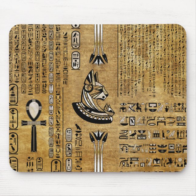 Bastet - Egyptian Goddess Mouse Mat (Front)