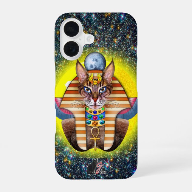 Bastet iPhone 16 Case (Back)
