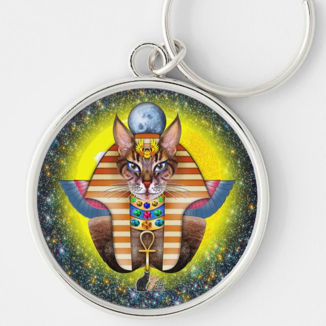 Bastet Key Ring (Front)