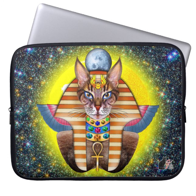 Bastet Laptop Sleeve (Front)