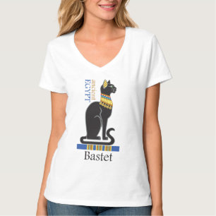 Bastet or Bast. Acient Egyptian goddess T-Shirt