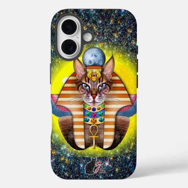Bastet Tough Case-Mate iPhone Case (Back)