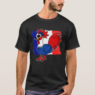 Bastille Day 14 July French Gallic Rooster Essenti T-Shirt