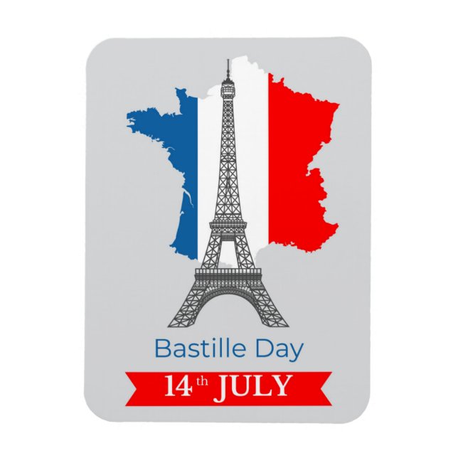 Bastille Day (14th July) Magnet (Vertical)