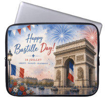 Bastille day Arc de triomphe Paris France firework