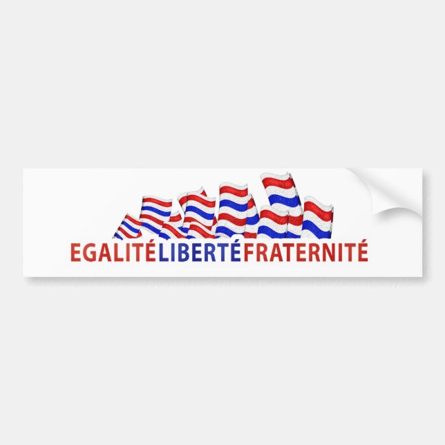 Bastille Day Bumper Sticker (Front)