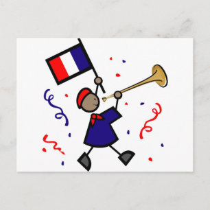 Bastille Day Gifts and Tees (8) Postcard