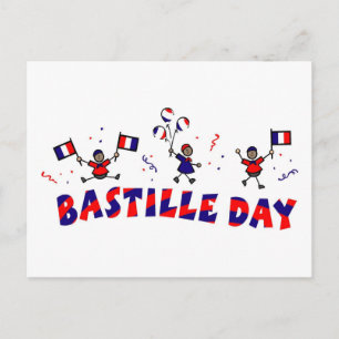 Bastille Day Gifts and Tees Postcard