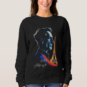 Bastille Day July 14th 1789 France National Holida Sweatshirt