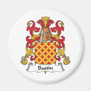 Bastin Family Crest Magnet