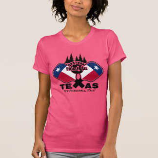 Bastrop Pickleball, Texas (dark shirts) T-Shirt