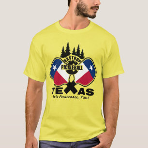 Bastrop Pickleball - Texas T-Shirt