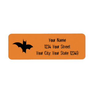Bat Address Label