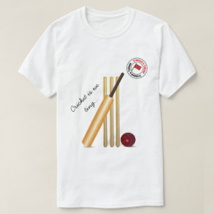 Bat And Ball Trinidad And Tobago Cricket T-Shirt