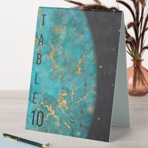 Bat Bar Mitzvah Out of this World Table Tent Sign