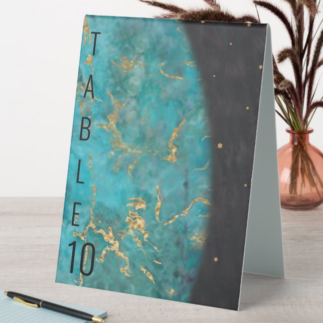 Bat Bar Mitzvah Out of this World Table Tent Sign (In SItu (Table))