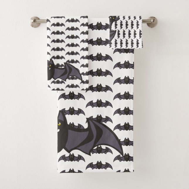 Bat Bath Towel Set (Insitu)