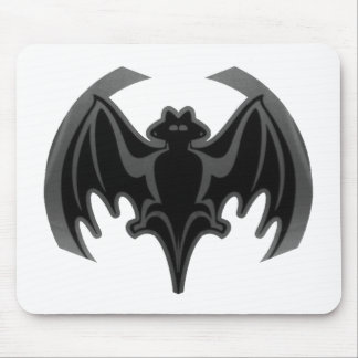 Bat Black Inv The MUSEUM Zazzle Gifts Mouse Mat