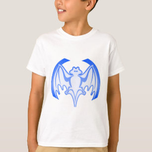 Bat Blue Inv The MUSEUM Zazzle Gifts T-Shirt