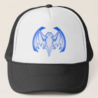 Bat Blue Inv The MUSEUM Zazzle Gifts Trucker Hat