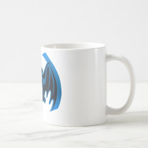 Bat Blue The MUSEUM Zazzle Gifts Coffee Mug