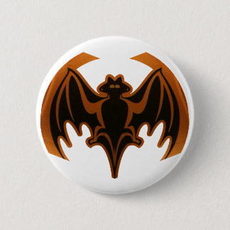 Bat Brown The MUSEUM Zazzle Gifts 6 Cm Round Badge