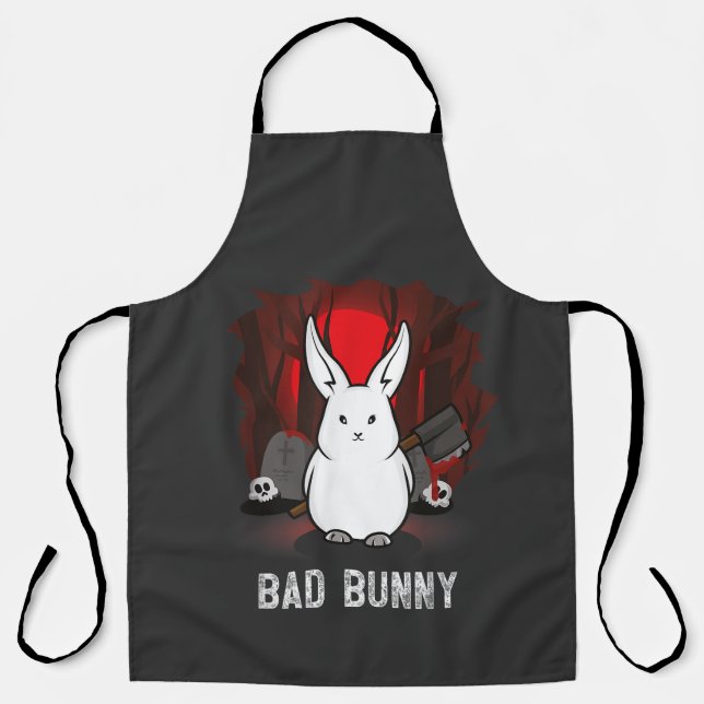  Bat Bunny Apron (Front)