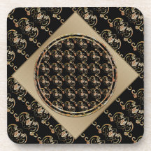 Bat Chinese Symbol Coaster