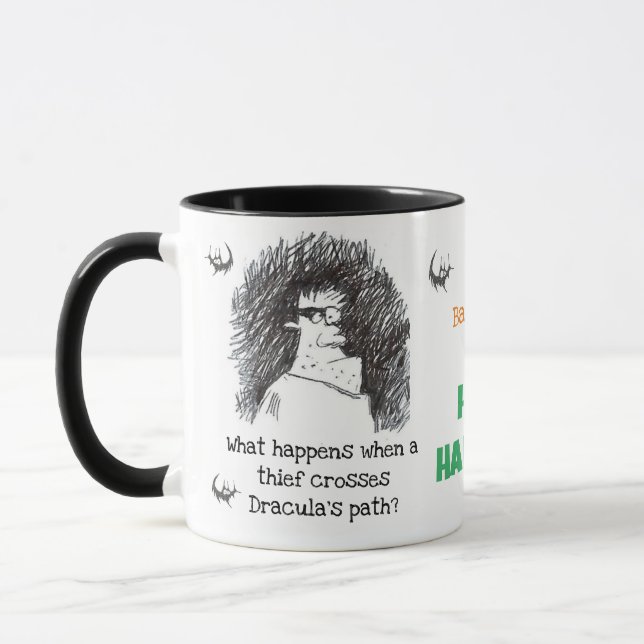 Bat Crazy Mug (Left)