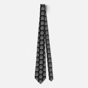 Bat Crest Grey - Tie #2