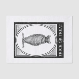 Bat decoupage tissue paper