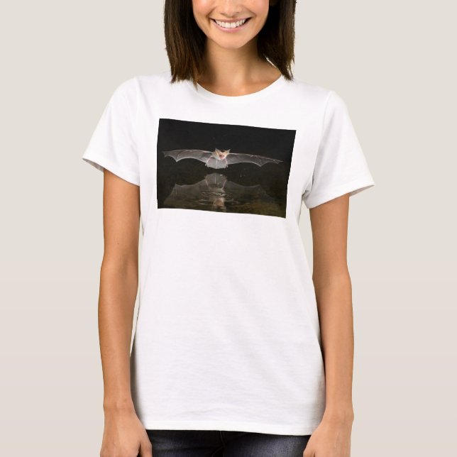 Bat drinking in flight, Arizona T-Shirt (Front)