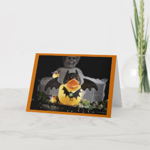 Bat Duckies Protect and Defend Card