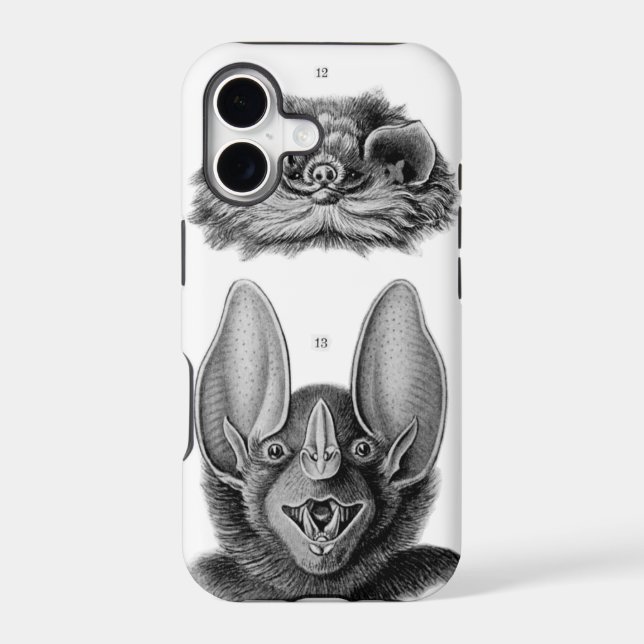 Bat Faces Barely There iPhone Case for Vampires (Back)