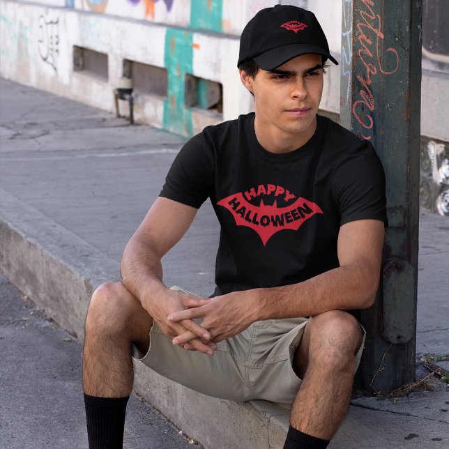 Bat Flight: Happy Halloween Tri-Blend Shirt (Creator Uploaded)