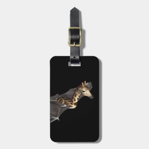 Bat Giraffe Hybrid Luggage Tag
