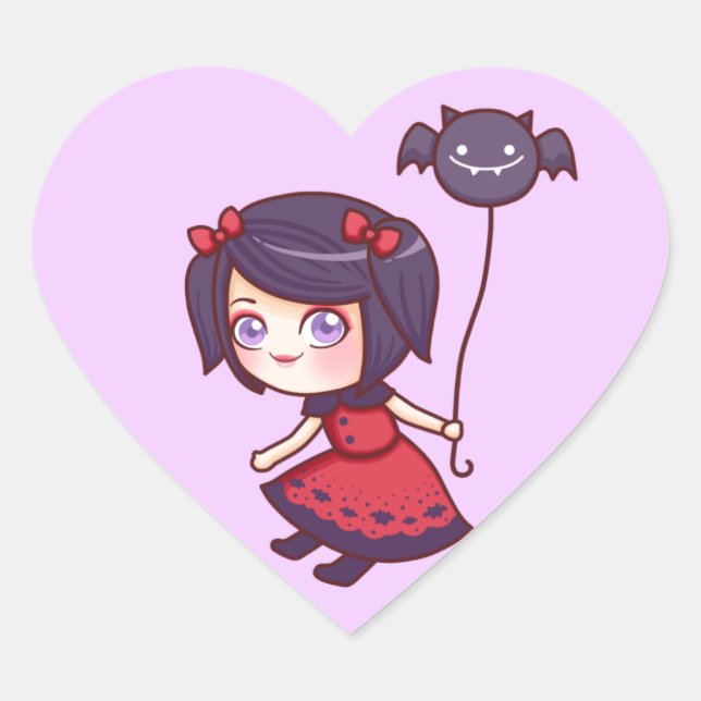 Bat Girl Sticker (Front)