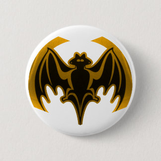 Bat Gold The MUSEUM Zazzle Gifts 6 Cm Round Badge
