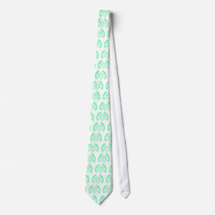 Bat Green Inv The MUSEUM Zazzle Gifts Tie