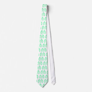 Bat Green Inv The MUSEUM Zazzle Gifts Tie