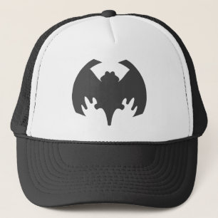 Bat Grey The MUSEUM Zazzle Gifts Trucker Hat