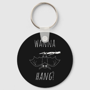 Bat Halloween Costume Cool Hanging Animal Men Wome Key Ring
