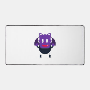 Bat halloween desk mat