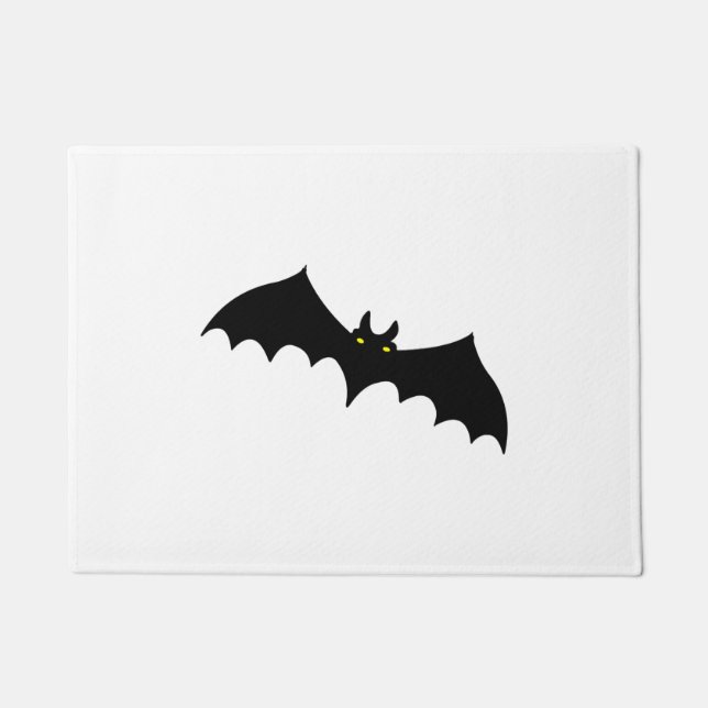 Bat halloween        doormat (Front)
